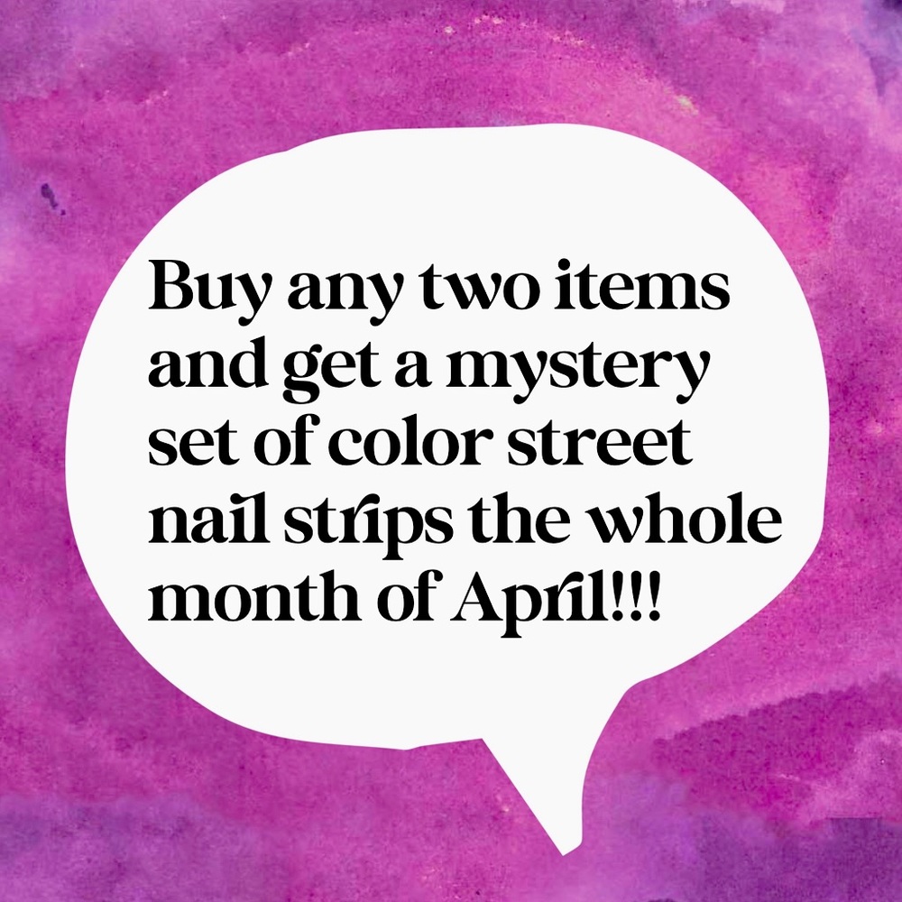 April Sale!!!